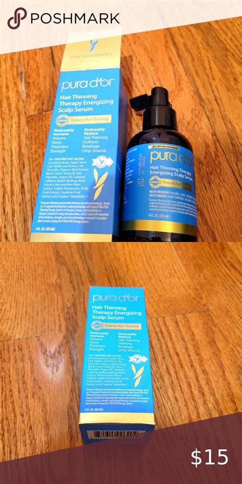 Pura Dor Hair Thinning Scalp Serum Scalp Serum Serum Scalps