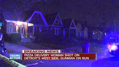 Pizza Delivery Woman Shot In Detroit Youtube