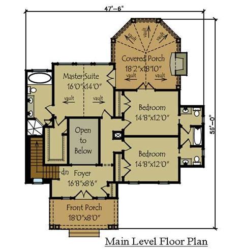 2 Story Rustic Lake House Plan By Max Fulbright Designs Lake House