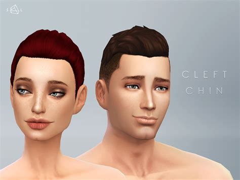 Cleft Chin By Starlord At Tsr Sims 4 Updates