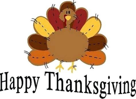 Download High Quality Happy Thanksgiving Clipart Message Transparent