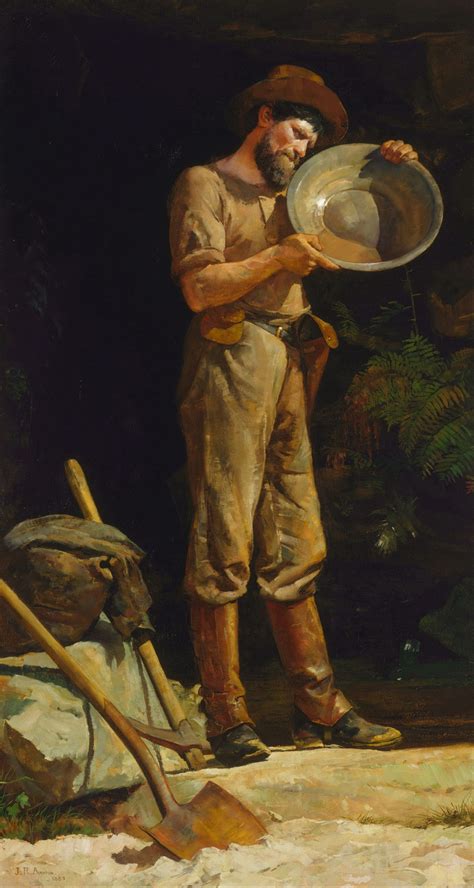 The Prospector Julian Ashton Australian Art Art Hirst