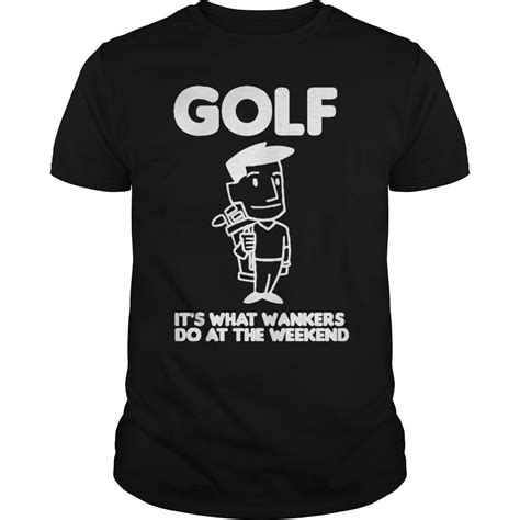 Golf Man Funny Mens Tshirts Custom Shirts T Shirt