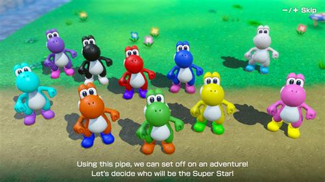 Yoshi Party Superstars Everyone Is Yoshi Mario Party Superstars Mods