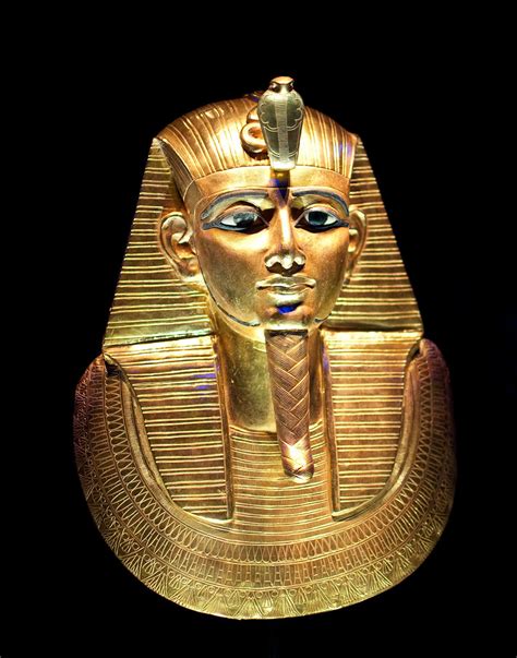 Golden Mask Of Psusennes I This Golden Mask Fit Over The M Flickr
