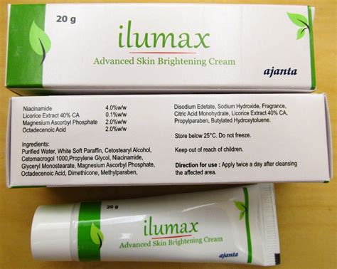 Ilumax Advanced Skin Lightening Cream Lotus