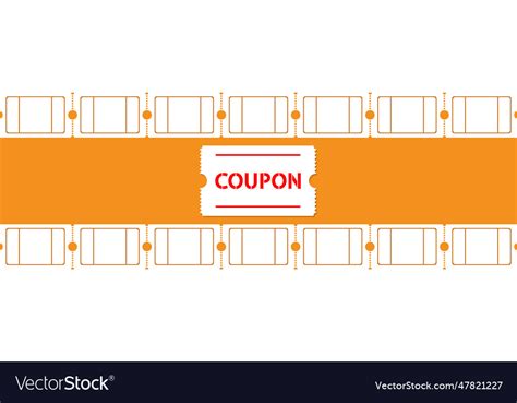 Lots Of Coupons Royalty Free Vector Image Vectorstock