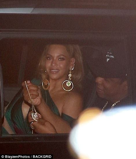 Beyonce And Jay Z Seen Leaving The Tidal Annual Benefit Concert In New