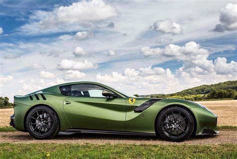 Ferrari F12 Tdf Il Monstro Painted In Matte Verde Masoni W Matte