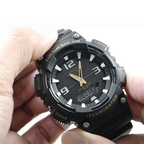 Casio solar wristwatches with alarm. CASIO Tough Solar Mens Watch AQ S810W 1BVDF : ShoppersBD