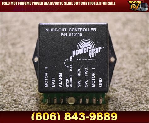 RV Components USED MOTORHOME POWER GEAR 510116 SLIDE OUT CONTROLLER FOR