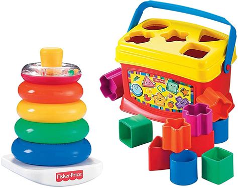 Fisher Price Rock A Stack And Babys 1st Blocks Bundle