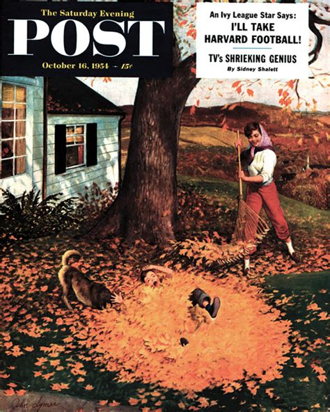 Classic Covers Autumn Art The Saturday Evening Post