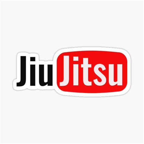 Jiu Jitsu Tube Bjj Brazilian Jiu Jitsu Sticker For Sale By