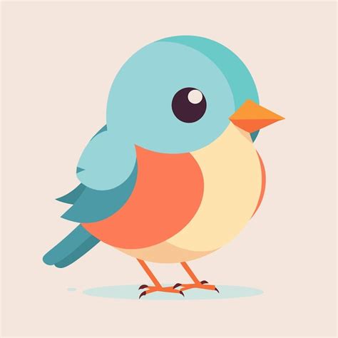 Premium Vector Cute Bird Cartoon Animal Illustration Vector Design