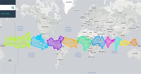 Map To Compare Country Sizes World Map
