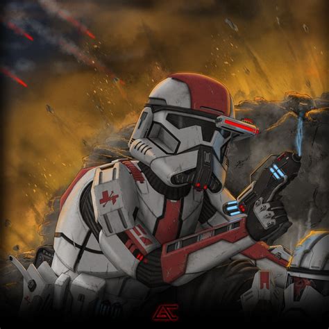 Artstation Star Wars Medic Trooper