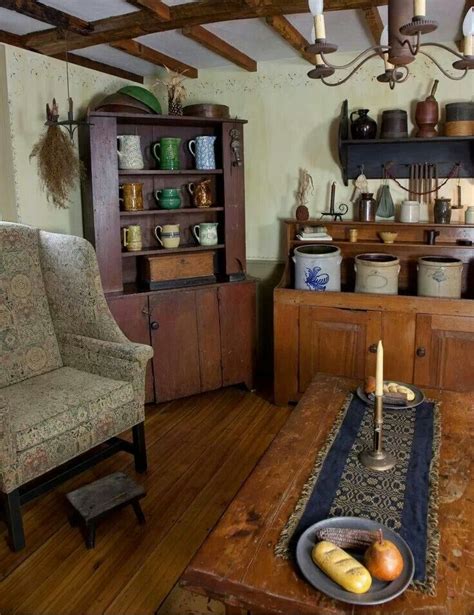 Pin By Robyn Nelson On House Projects Primitive Living Room Country