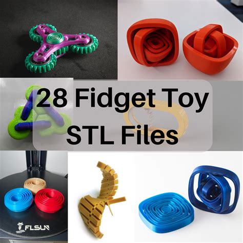 25 Fidget Toy Stl Files 3d Printing Files 28 3d Models Etsy Australia