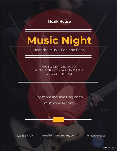 Free Music Event Flyer Templates Adobe Indesign Indd And Idml
