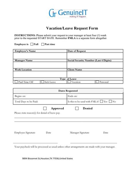 How To Manage Vacation Requests With Forms Excel Template Vrogue Co