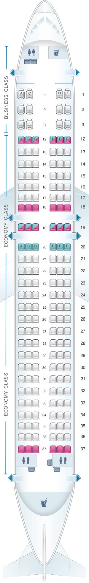 Seat Map Air Canada Airbus A321 200 Seatmaestro Images And Photos