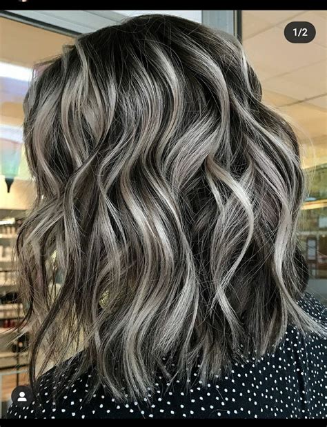 Grey Hair Color Hair Color And Cut Hair Inspo Color Brunette Hair