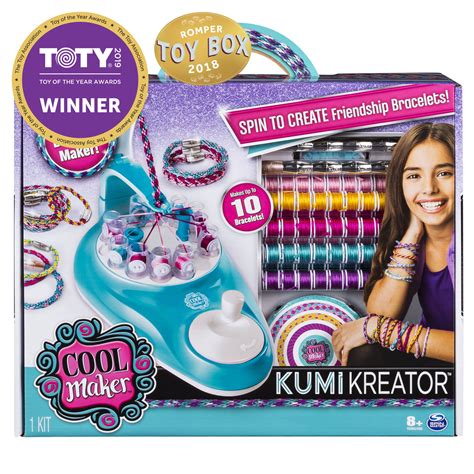 Cool Maker Kumikreator Friendship Bracelet Maker Kit For Girls Age 8