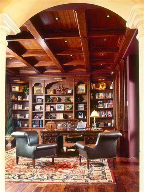 Very Regal Home Libraries Traditional Home Offices Home Library Design