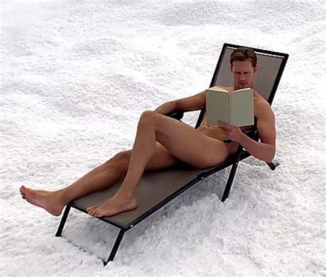 Alexander Skarsgård Recreates True Blood Nude Scene on the South Pole