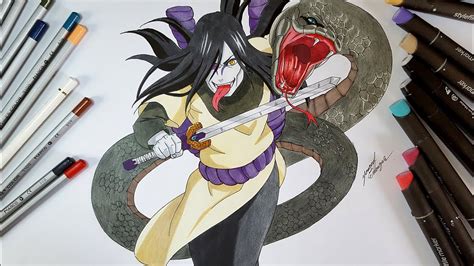 Drawing Orochimaru Youtube