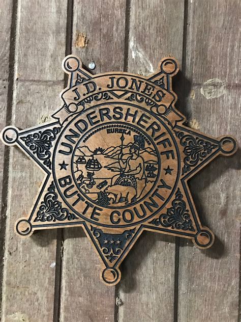Sheriffdeputy Badge Etsy