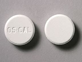 Weak acids such as acetic acid will react, albeit less vigorously. OS-CAL Pill Images (White / Round)