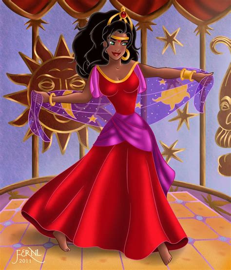 the dance of esmeralda by fernl on deviantart esmeralda disney disney princess dresses