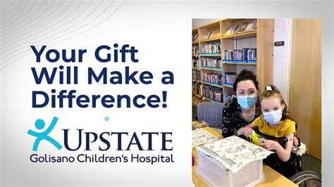 Upstate Foundation Upstate Golisano Childrens Hospital 2021 Youtube