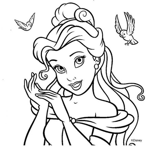 Princesas Da Disney Desenhos Para Colorir Imprimir E Pintar Desenhos Para Pintar E Colorir