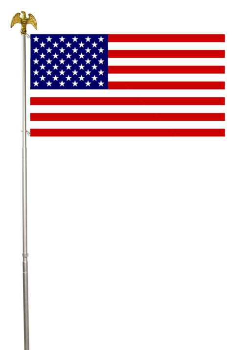 American Flag with pole by Legodecalsmaker961 on DeviantArt png image