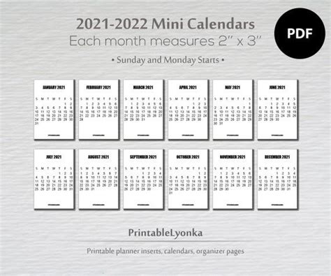 Small Printable Calendar 2022 Free Resume Templates