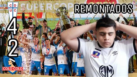 Us$ 730 mil por cada gol y casi dos millones de pesos por minuto jugado REMONTADOS 🤬 | U. Católica (4) vs (2) Colo-Colo | Final ...