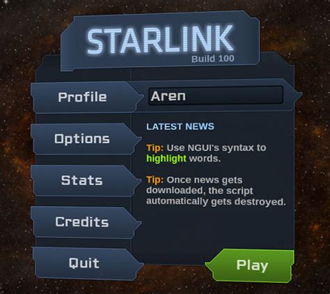 During beta, users can expect to see data speeds vary from 50mb/s to 150mb/s and latency from 20ms to 40ms in most locations over the. Released UI Starter Kit: Starlink (NGUI + TNet) - Unity ...