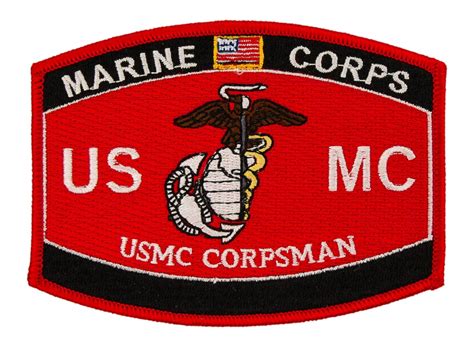 Usmc Mos Corpsman Patch Flying Tigers Surplus