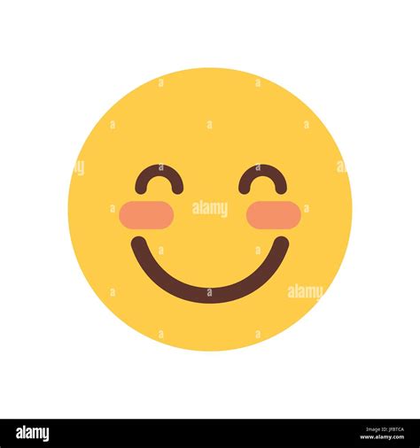 Closed Smile Stock Vector Images Alamy