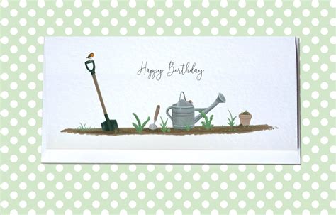 Personalised Gardening Birthday Card Garden Card Card For Etsy In