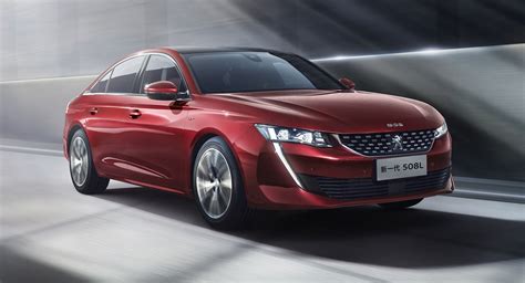 Peugeot Premiering 508l Phev In China Carscoops