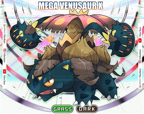 Pokemon X And Y Venusaur Mega Evolution