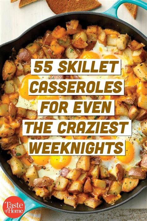 55 Skillet Casseroles For Even The Craziest Weeknights In 2022 Cast