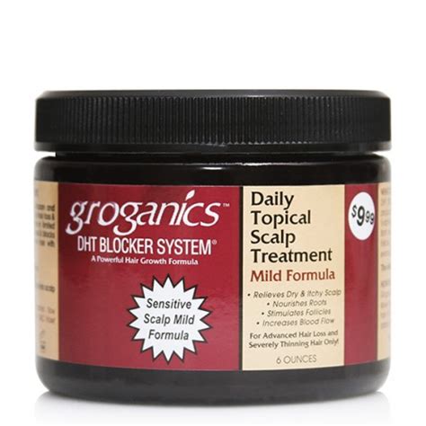 Groganics DHT Blocker Daily Topical Scalp Treatment