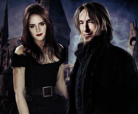 Hermione Granger And Severus Snape Fanart