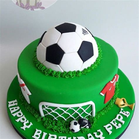 This football cake was a good fit for my nephew's birthday as all were so excited about football so i normally prefer a easy cake.recently i started exploring different designs of kids birthday cake and. Just Love football #somakehomhappy#letscelebrate#different ...