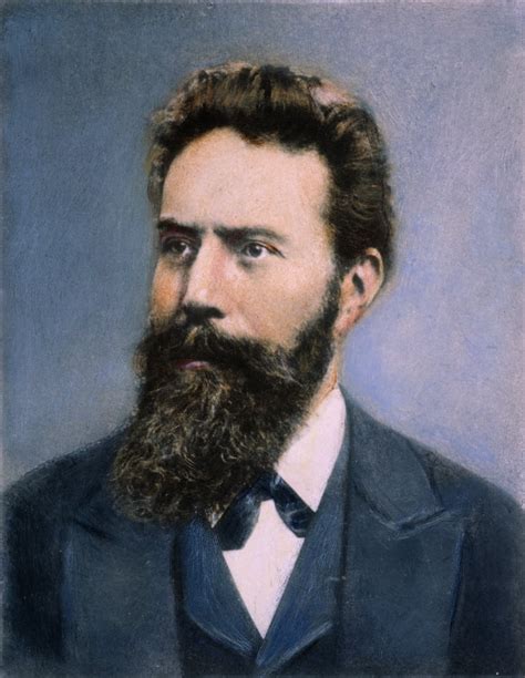 Wilhelm Roentgen N 1845 1923 German Physicist Known For His Work With X Rays Oil Over A